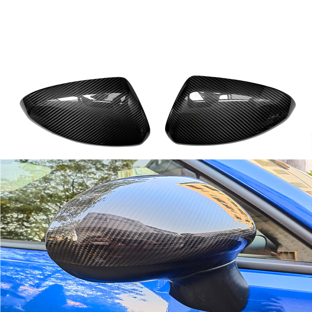GreenFuchs | Carbon mirror caps (stick on) | GT86 & BRZ I