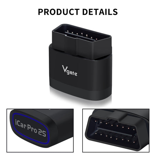 Vgate iCar Pro 2S | Adattatore OBD II Bluetooth | GT/GR 86 BRZ I & II