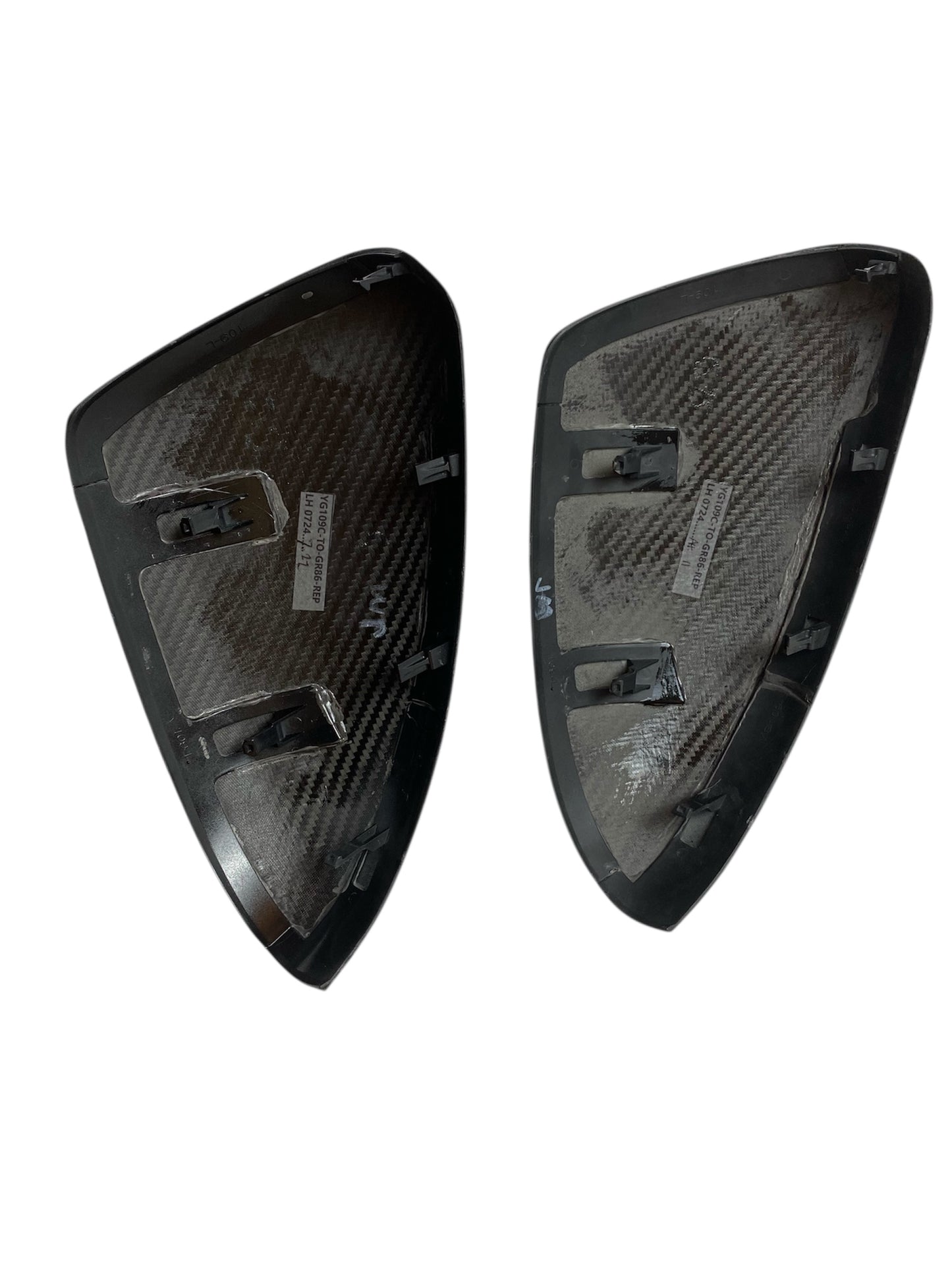 GreenFuchs | Calotte degli specchietti in carbonio (set di ricambio) | GR86 e BRZ II