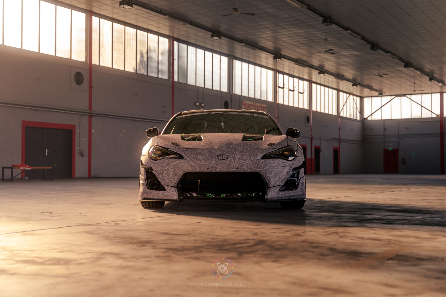 GreenFuchs x SKCustom | Radiatore dell'olio a 10 file con termostato (+ deflettore aria) | GT86 e BRZ I