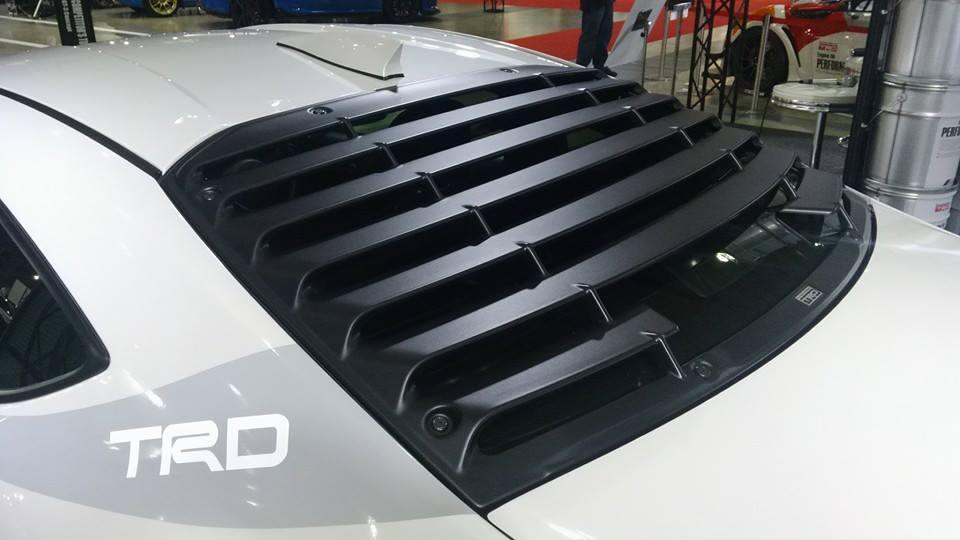 Gradini per finestrini posteriori TRD Louver | GT 86 FL (16-20)