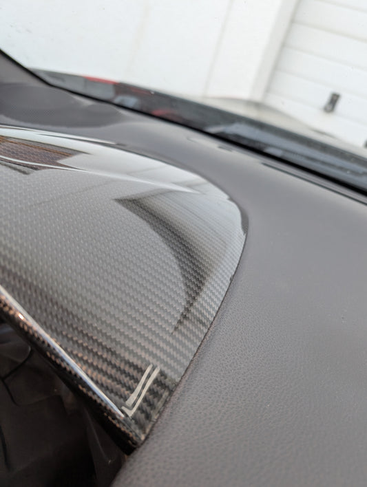 GreenFuchs | Copertura tachimetro in carbonio (adesiva) | GT86 e BRZ I