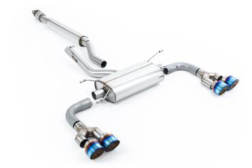 Milltek Sport | Quad exhaust system for GR rear MSD & ESD (Cat-Back) | GR 86 | ECE approval