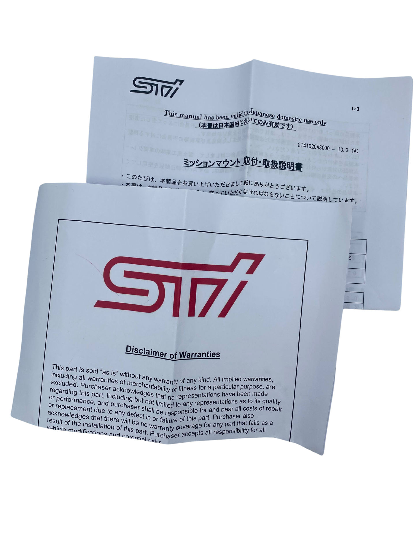 STI | Supporti trasmissione | GT/GR 86 e Subaru BRZ I e II