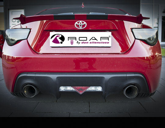ROAR di Don Silencioso | Sistema di scarico MSD / ESD (Cat-back) | GT86 e BRZ I | Omologato ECE