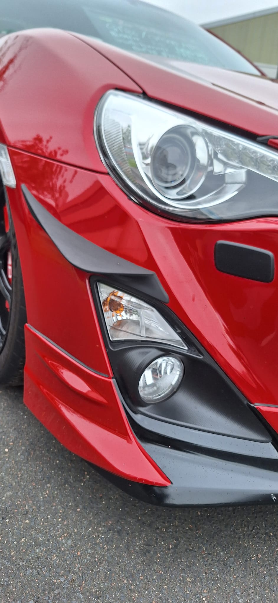 Spoiler anteriore TRD Aero Canard | GT 86 VFL (12-16)