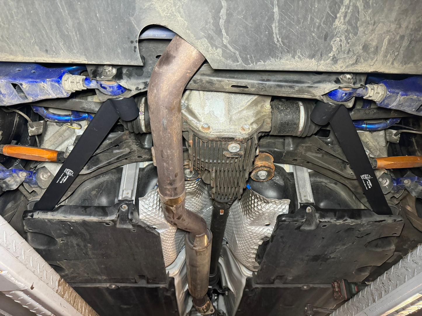 GreenFuchs | Underbody braces (6-piece) | GT/GR 86 / BRZ I&II