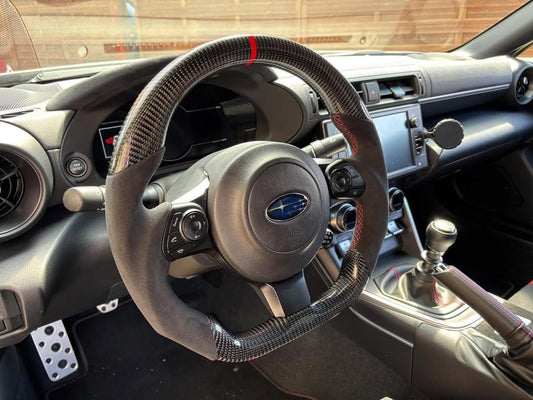 GreenFuchs | Carbon steering wheel | GR86 & BRZ II