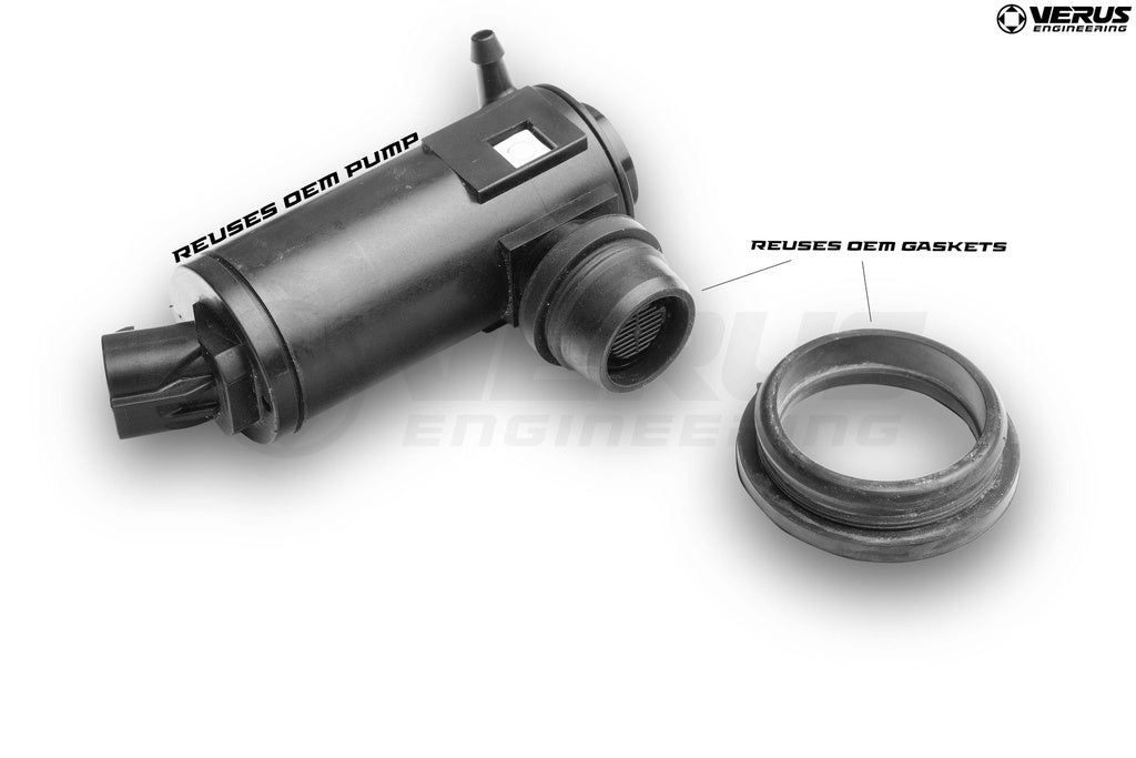 VERUS Engineering | Serbatoio lavavetri in alluminio piccolo ottimizzato (raffreddamento freni) | GR86 BRZ II