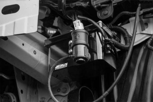 VERUS Engineering | Optimized small aluminum washer fluid reservoir (brake cooling) | GT86 BRZ I