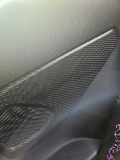 GreenFuchs | Copertura altoparlante posteriore in carbonio (adesiva) | GR 86 e BRZ II