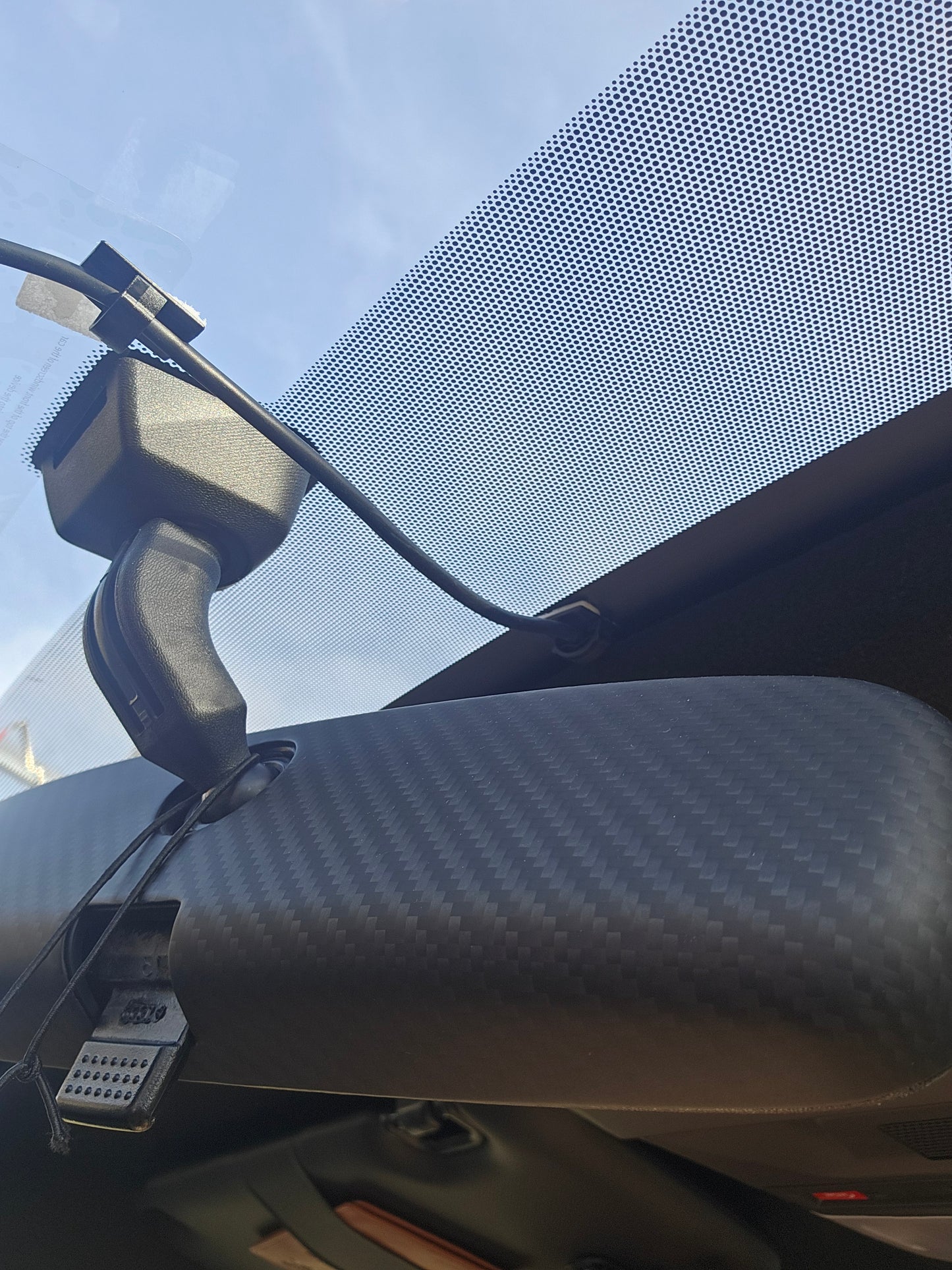 Night Kids | Carbon fiber interior mirror cover | GR 86 BRZ II | glossy / matte