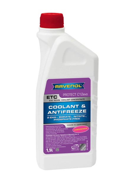 Ravenol | ETC Kühlmittelkonzentrat C12Evo Kühlerfrostschutz | GT/GR86 & BRZ I/II Universal