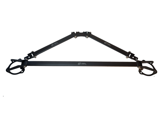 GreenFuchs | Front strut brace (+triangle) | GT/GR 86 &amp; BRZ I/II