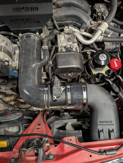 GreenFuchs | Ansaugschlauch (Schwarz/Blau/Rot) | GT86 & BRZ I