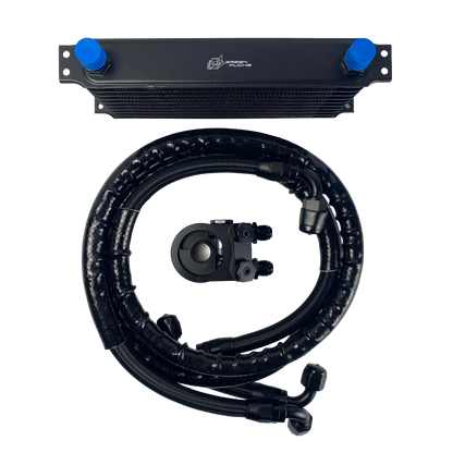 GreenFuchs | 10 Reihen Ölkühler mit Thermostat (+Luftleitblech) | GT86 & BRZ I