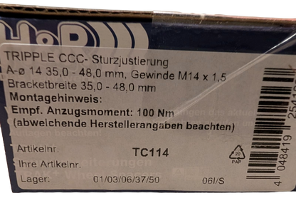 H&R | Sturzkorrekturschrauben (Teilegutachten) | GT/GR86 & BRZ I&II