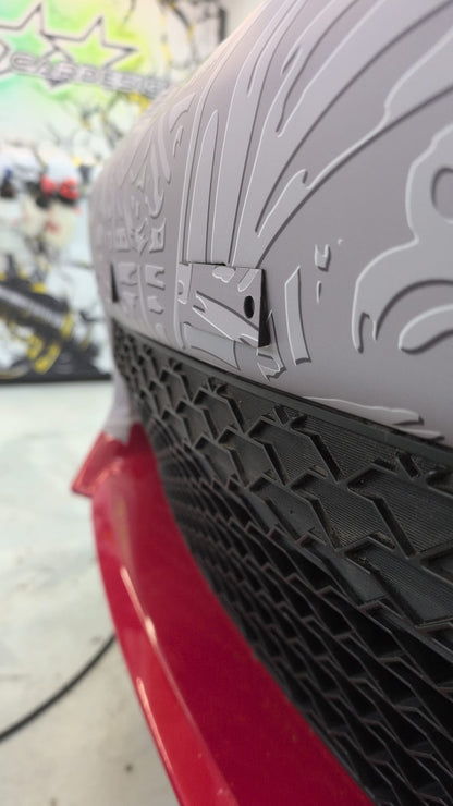 86pARTs ft. Plexiclick | Portatarga raddrizzati invisibili | GT 86 BRZ I | universale