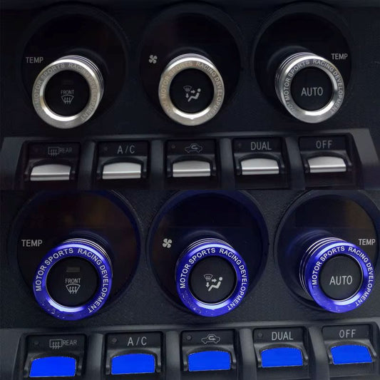 GreenFuchs | Climate control knob cover | GT86 &amp; BRZ I