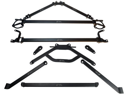GreenFuchs | Underbody braces (6-piece) | GT/GR 86 / BRZ I&amp;II