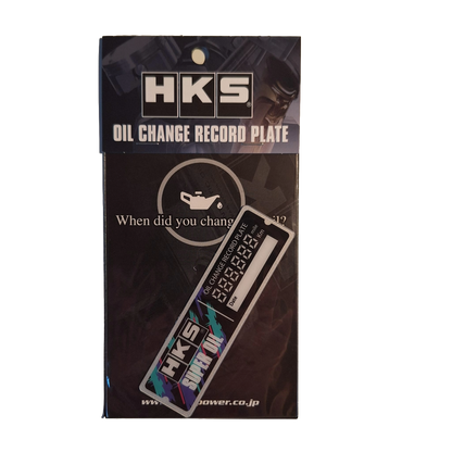 HKS oil change sticker | universal