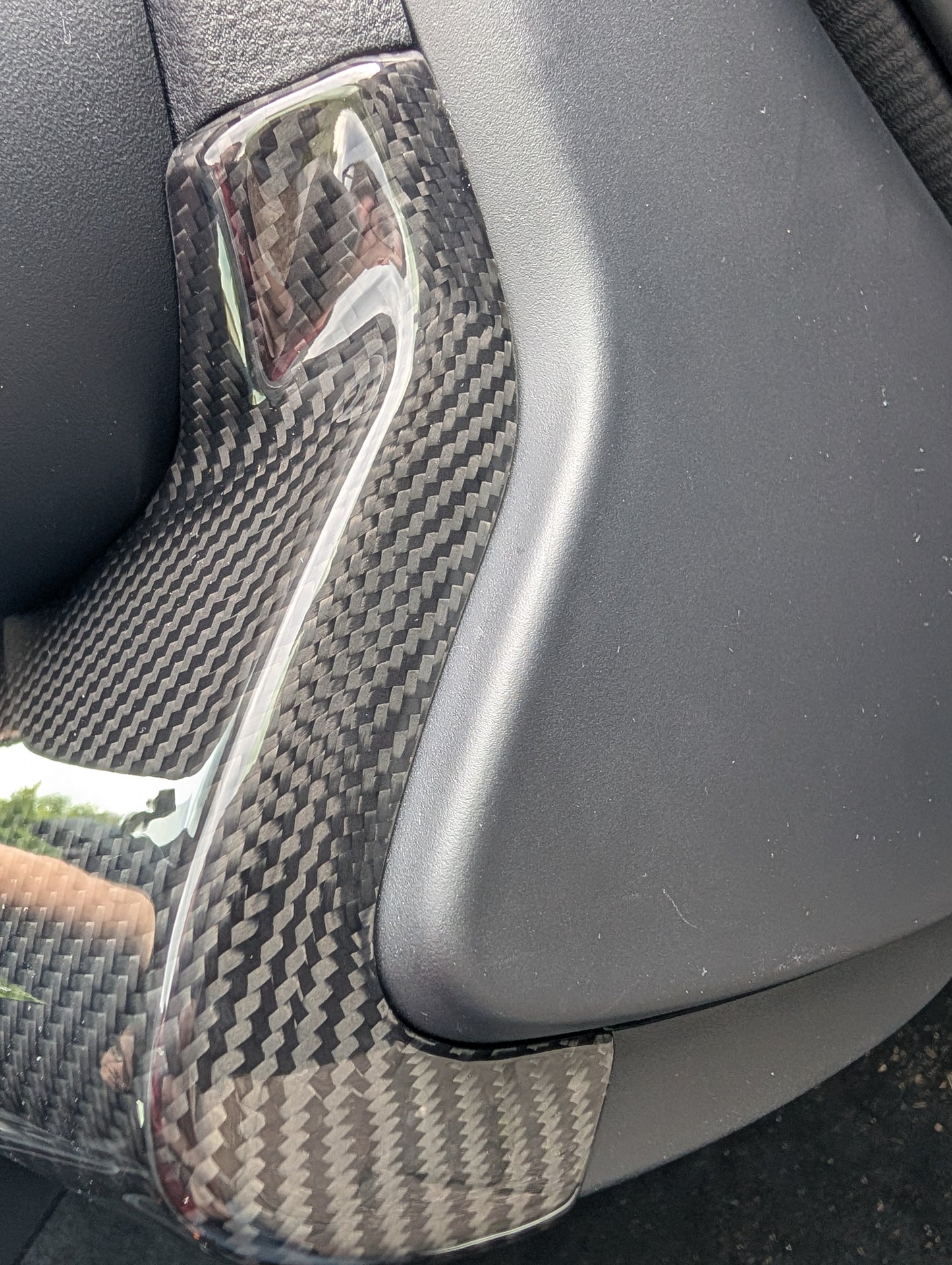 GreenFuchs | Full carbon dashboard cover for passenger (stick-on) | GR86 &amp; BRZ II
