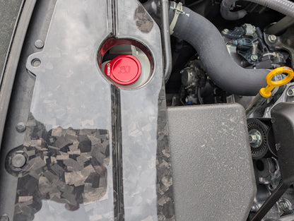 GreenFuchs | Supporto per serratura del cofano motore completamente in carbonio | GR86 e BRZ II