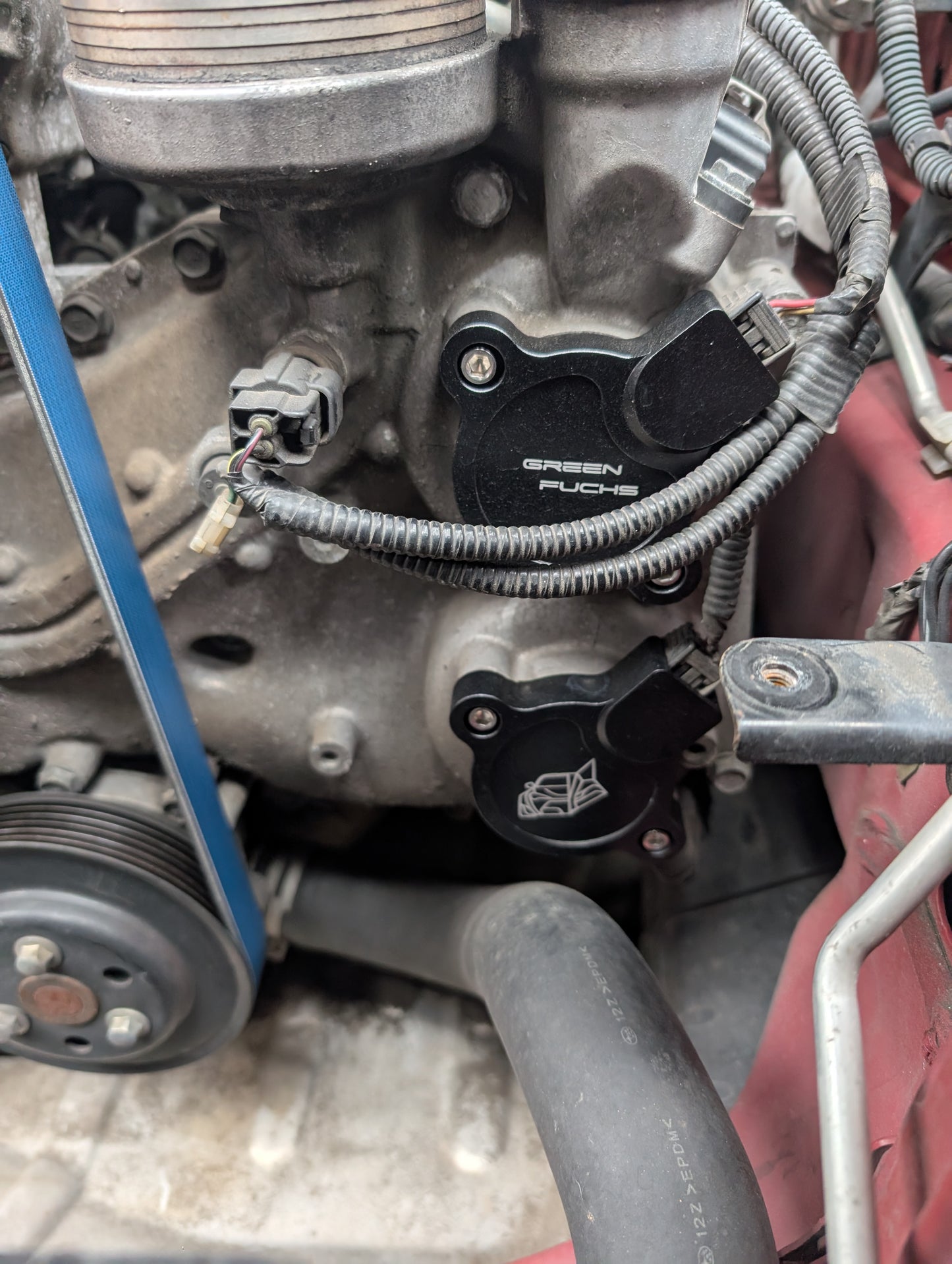 GreenFuchs | Camshaft Sensor Covers | FA20/24 | GT/GR86 &amp; BRZ I/II