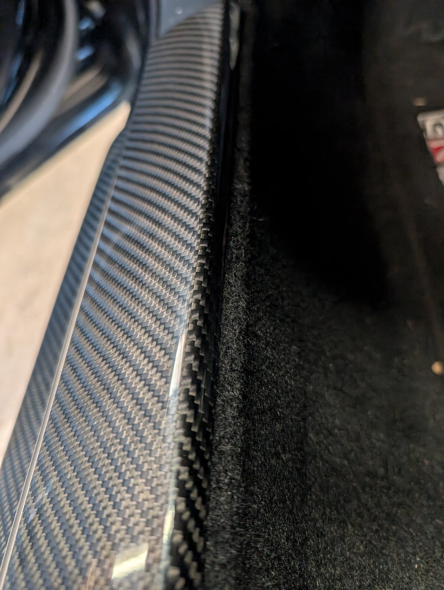 GreenFuchs | Full carbon dashboard cover for passenger (stick-on) | GR86 &amp; BRZ II