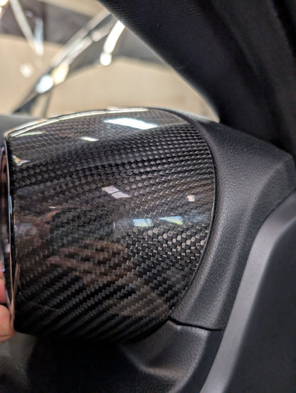 GreenFuchs | Full carbon dashboard cover for passenger (stick-on) | GR86 &amp; BRZ II