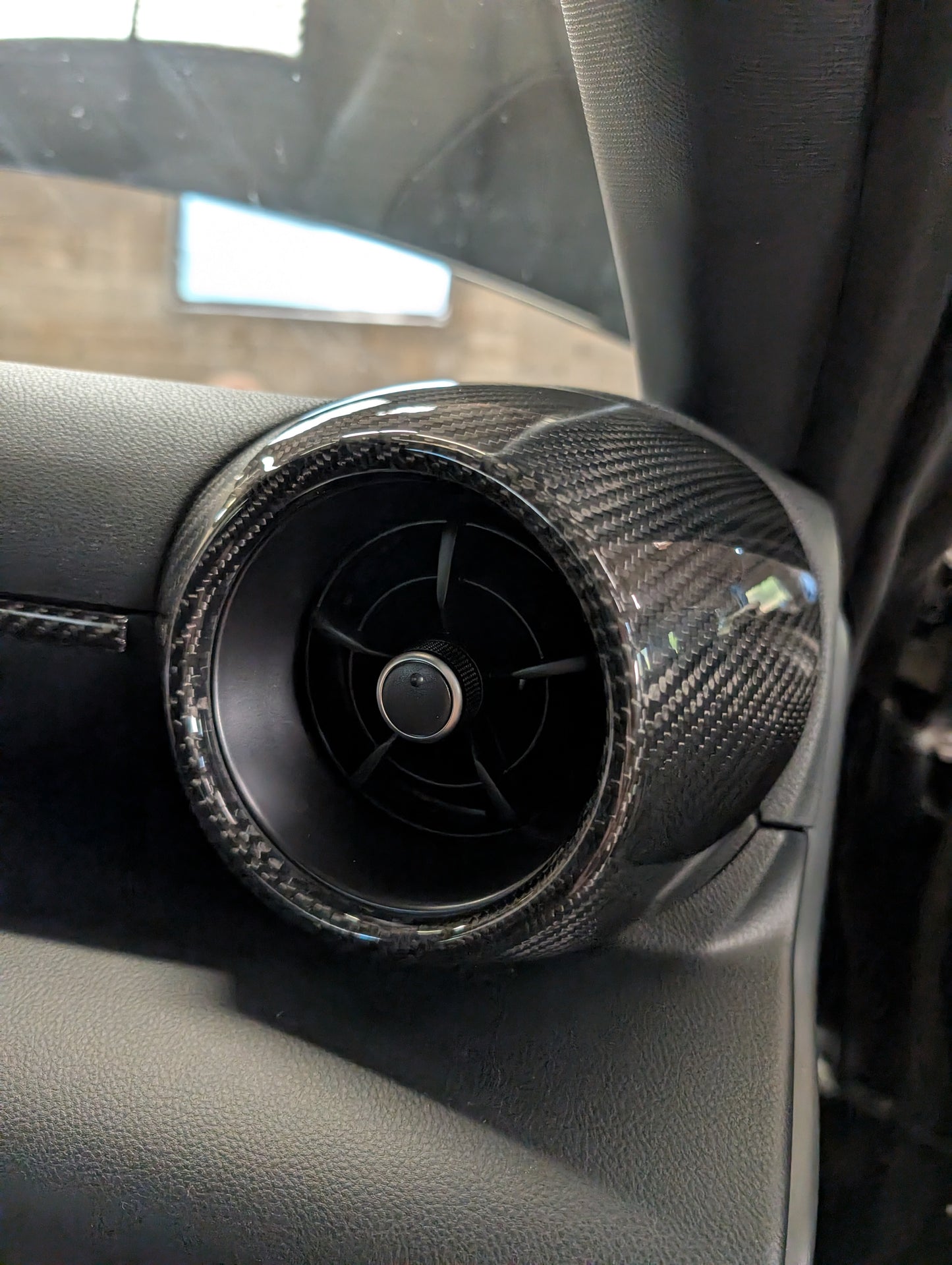 GreenFuchs | Full carbon dashboard cover for passenger (stick-on) | GR86 &amp; BRZ II