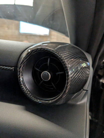 GreenFuchs | Full carbon dashboard cover for passenger (stick-on) | GR86 &amp; BRZ II