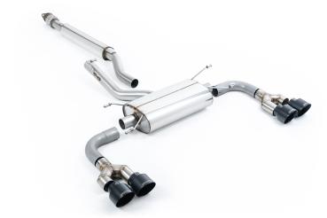 Milltek Sport | Quad exhaust system for GR rear MSD &amp; ESD (Cat-Back) | GR 86 | ECE approval