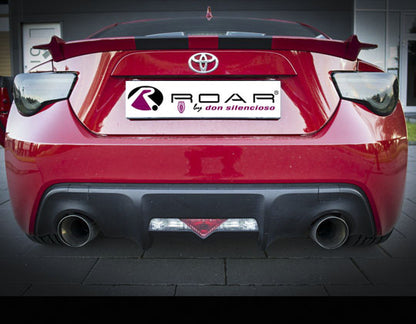 ROAR di Don Silencioso | Sistema di scarico MSD / ESD (Cat-back) | GT86 e BRZ I | Omologato ECE