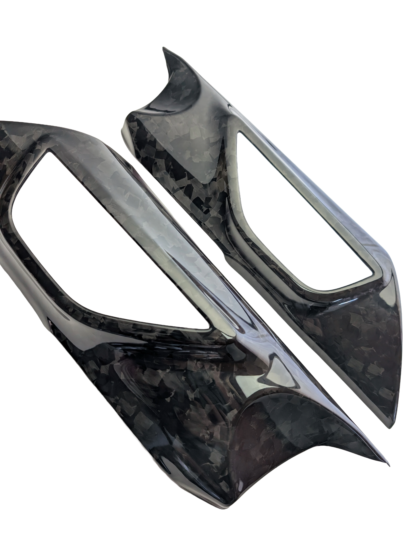 GreenFuchs | Carbon Door Handle Cover Set L&amp;R (Stick on) | GR86 &amp; BRZ II