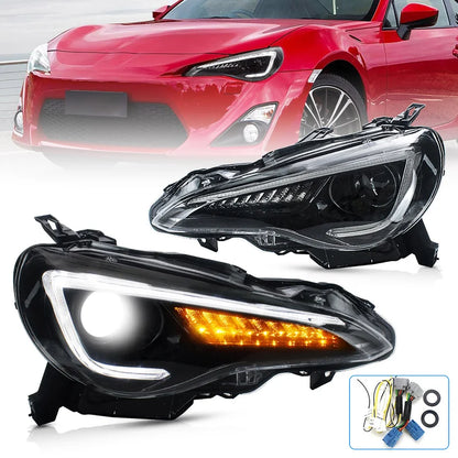VLand | Scheinwerfer (ohne Leuchtmittel L&R) (mit ECE) LHD | GT86 & BRZ I