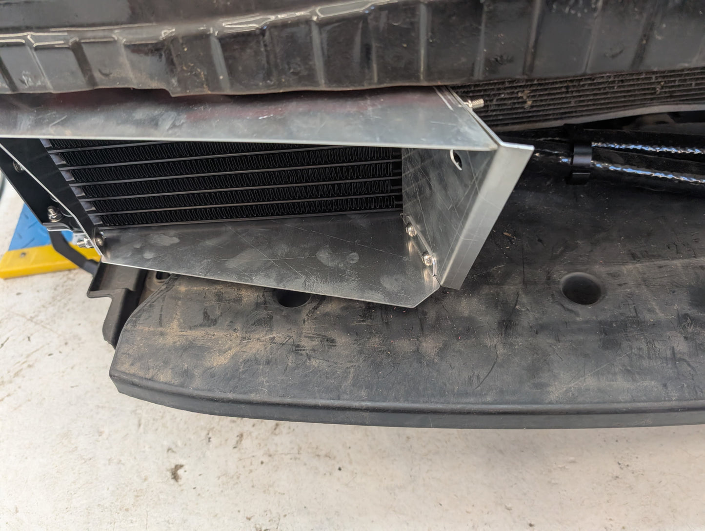 GreenFuchs x SKCustom | 10-row oil cooler with thermostat (+air baffle) | GT86 &amp; BRZ I
