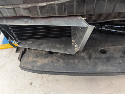 GreenFuchs x SKCustom | 10-row oil cooler with thermostat (+air baffle) | GT86 &amp; BRZ I