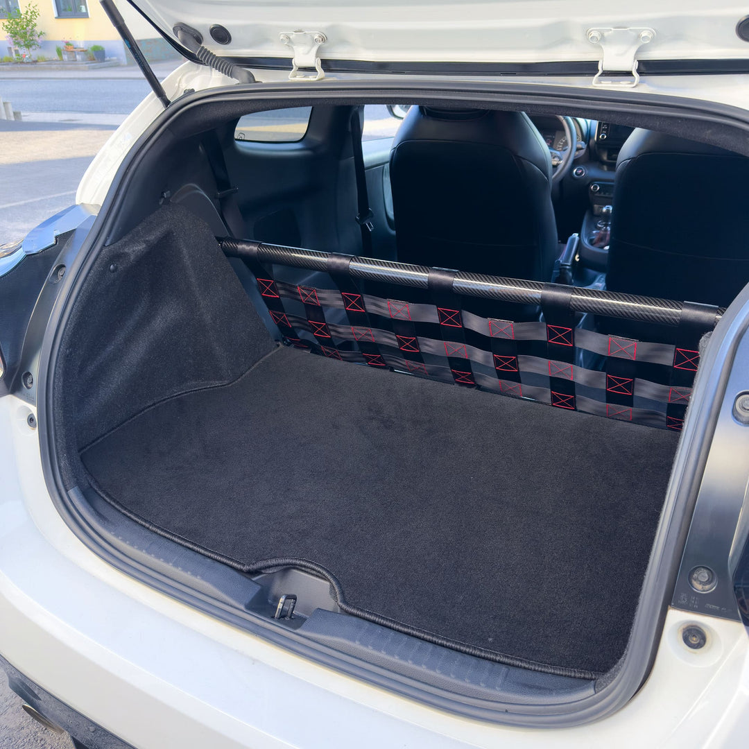 Forged Finesse | Clubsport Rearseat Delete Kit Ultimate (Teppich + Netz) | GR Yaris