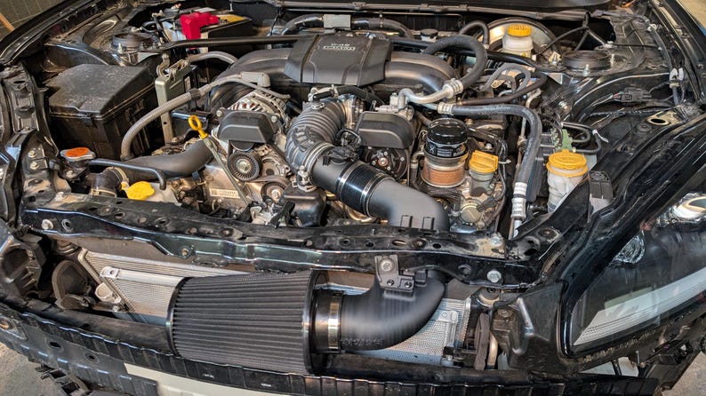 86pARTs | Presa d'aria fredda - presa d'aria aperta "invisibile" | GT86 BRZ I