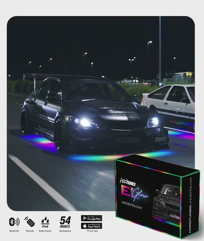 ElGlow® - Hardtuned | Active Underglow Kit | LED RGB underbody lighting app | Universal